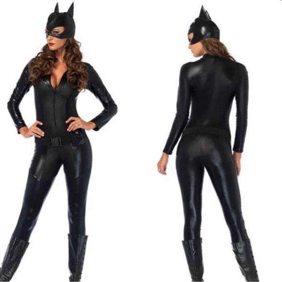 unbranded Pants - The Dark Knight Cosplay Costumes Rises Selina Catwoman Party Jumpsuit Halloween